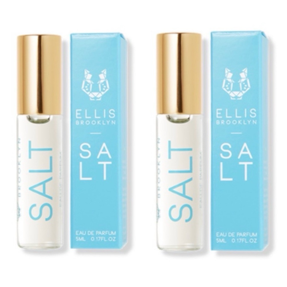 NEW 2x Ellis Brooklyn Salt P Fragrance Rollerball Travel
